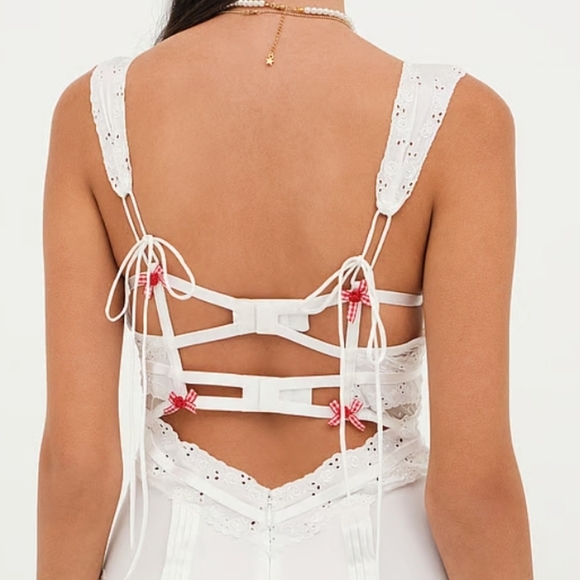 New!For Love and Lemons‎ Martha Slip Dress - Picture 3 of 16